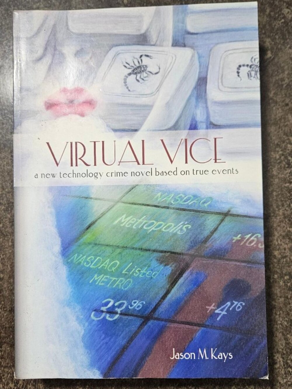 Virtual Vice: A new technology crime novel based on true events